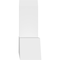 Ekena Millwork Portland Architectural Grade PVC Gable Bracket, 36"W x 12"H x 4"D x 4"F, 8/12 Pitch GBP036X12X0404POR00 - alternate 2